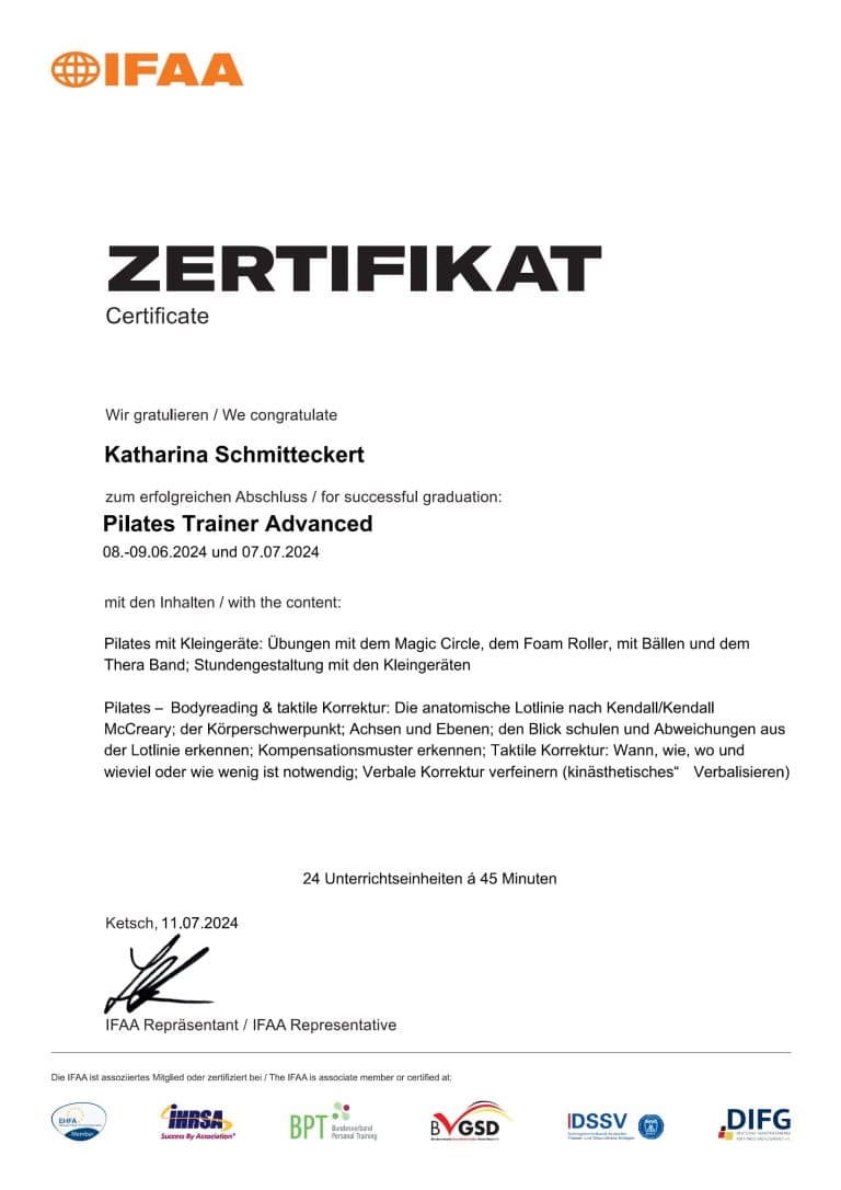 Lizenz Advanced